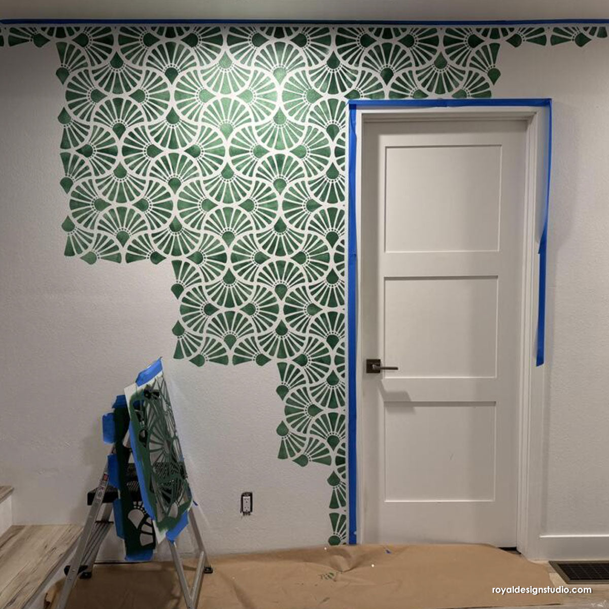 Asahi Wall Stencil